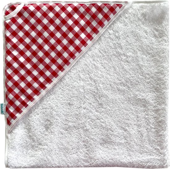 BINK Bedding Badcape BB (ruit) Rood van BINK