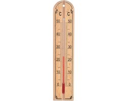 Binnenthermometer Houten 20 cm - Thermometer voor Binnen van TFA Dostmann