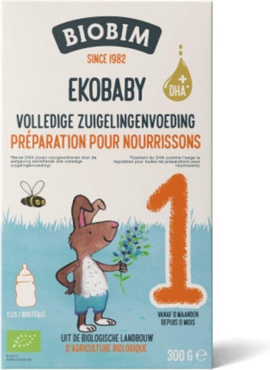 Biobim Zuigelingenvoeding Ekobaby 1 0 mnd 600 g van Biobim