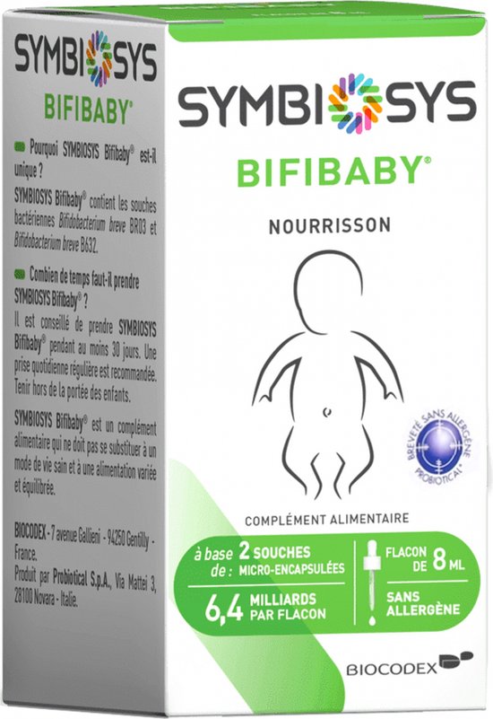 Biocodex Symbiosys Bifibaby 8 ml van Merkloos