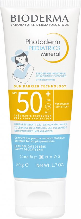 Bioderma Photoderm Pediatrics Mineral Spf50+ 50 G van Merkloos