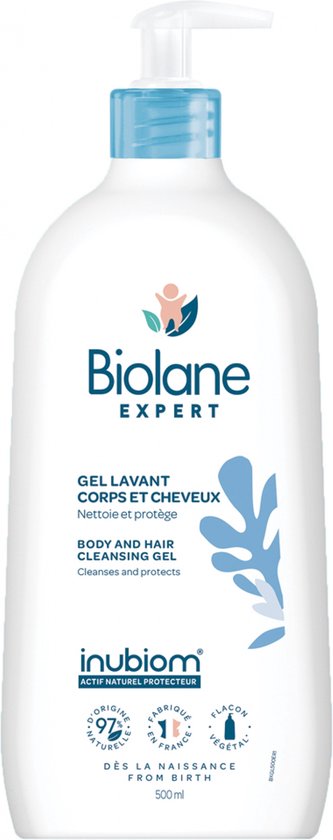 Biolane Expert Haar- en Lichaamswas 500 ml van Merkloos