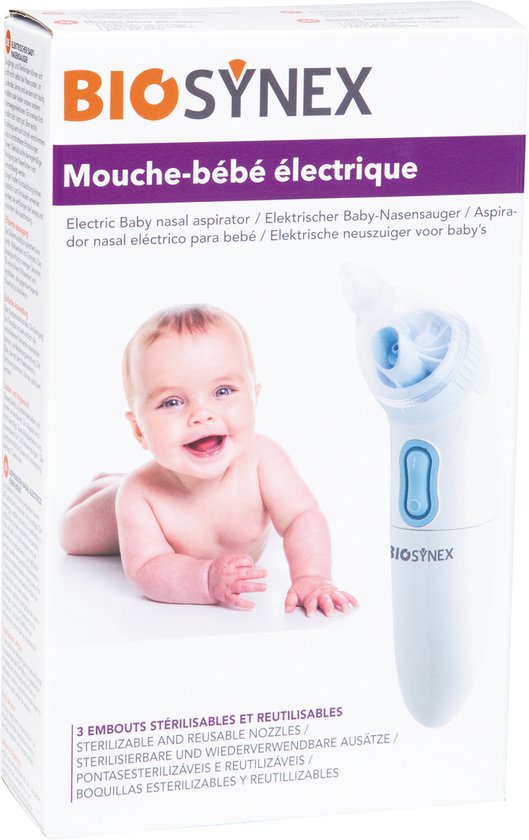 Biosynex Exacto Elektrische Neusreiniger voor Baby's van Biosynex