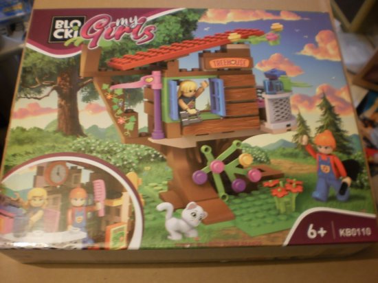 Blocki Bouwdoos Boomhut van Block