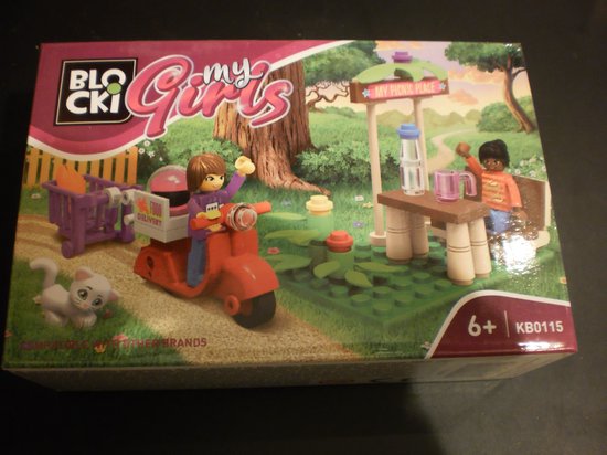 Blocki Bouwstenen My Girls Picnicsetje van Block