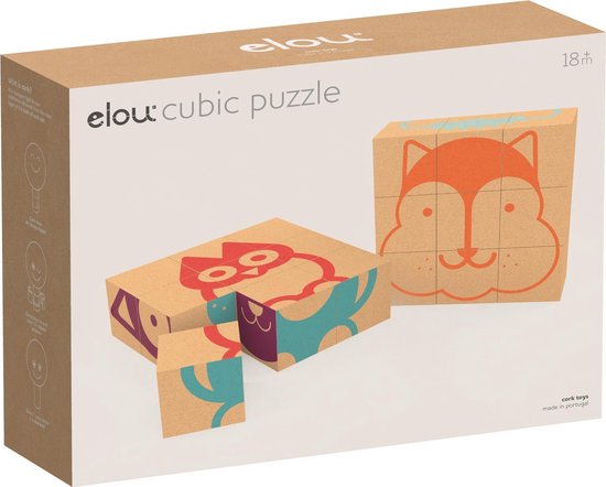 Blokkenpuzzel van Merkloos