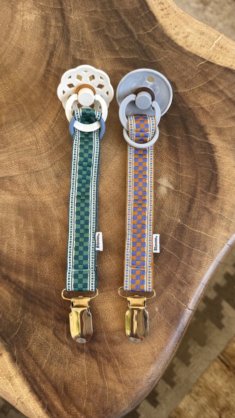 Bloom Babies - Speenkoord Jongen - Set Palma & Marrakech - Speenkoord Meisje - Kraamcadeau - Babycadeau - Babyshower van Merkloos