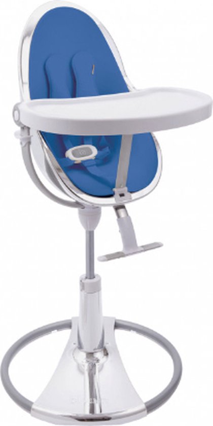 Bloom Fresco Kinderstoel | Frame Silver | Starter Kit Riviera Blue Bloom Fresco Kinderstoel | Frame Silver | Starter Kit Riviera Blue van Merkloos