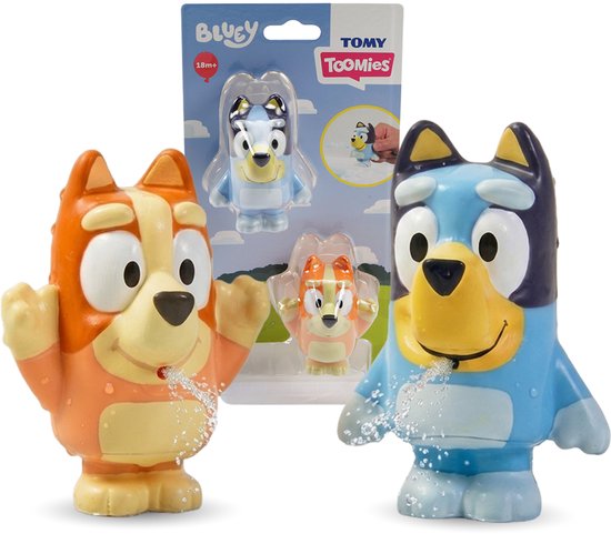 BLUEY - Bluey & Bingo waterspuiters - Badspeelgoed van Tomy