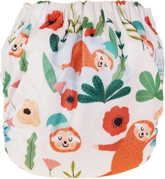 Blümchen - wasbare zwemluier - zindelijheidsbroekje - luiaard - 5-15 KG van Blümchen