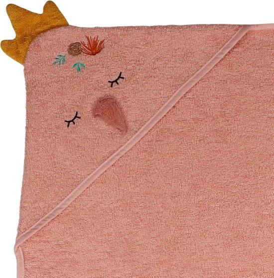 Blush & Blossom Zwaan Ivy Badstof Badcape TR-BB4219 van Blush & Blossom