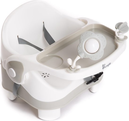 Bo Jungle B-Booster Seat Stoelverhoger - Grey van Merkloos