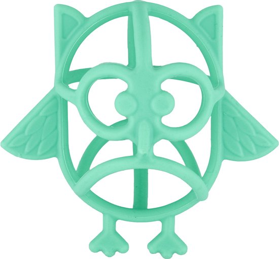 Bo Jungle B-Owl Siliconen bijtspeeltje | Uil van Bo Jungle