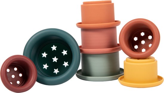 Bo Jungle B-Stacking Bath Cool Classic Stapelbekers B900240 van Bo Jungle