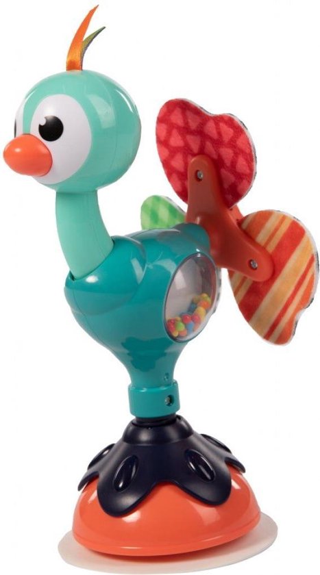 Bo Jungle B-Suction Toy Cute Peacock Kinderstoel Speelgoed B910820 van Bo Jungle