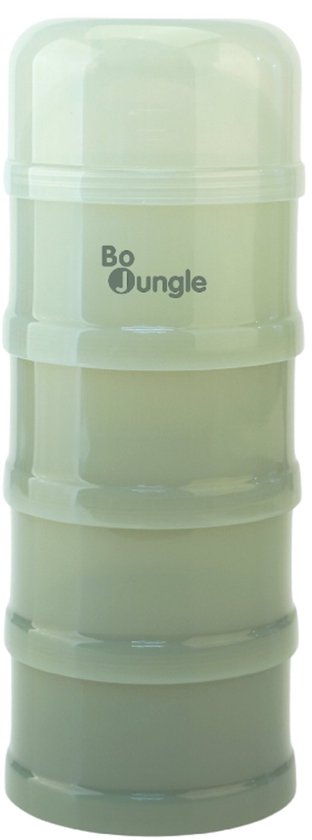 Bo Jungle - Doseerdoos voor babymelkpoeder - Groen 20 x 8 cm