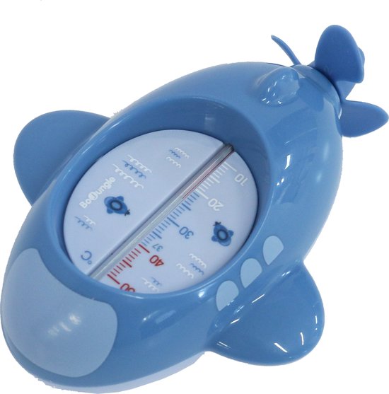 Bo Jungle - Manuele badthermometer baby - Duidelijke temperatuurweergave - Leuke en speelse vorm - Opwindbaar - Submarine Manuel Bath Thermometer van Bo Jungle