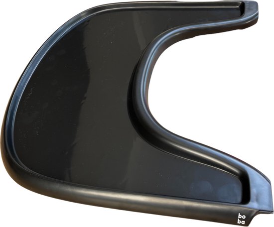 Boba Baby Eetblad – Zwart– Stoelverkleiner – Geschikt voor Stokke Tripp Trapp Kinderstoel van Merkloos