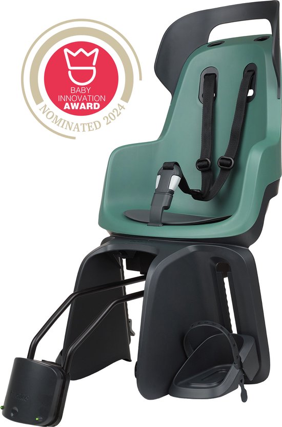 Bobike GO maxi fietszitje met slaapstand - framebevestiging - peppermint van Bobike