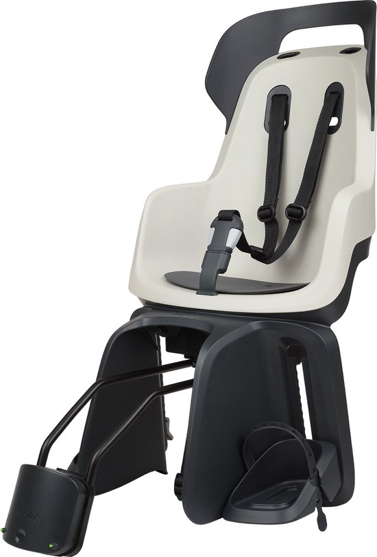 Bobike GO maxi fietszitje met slaapstand - framebevestiging - vanilla cupcake van Bobike