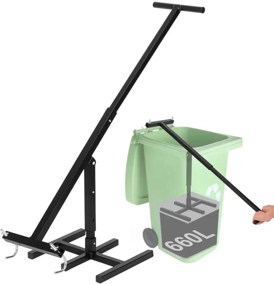 BOECK - Containerpers - Klikopers - Afvalcontainer - Container aanstamper - Handmatige container pers - Afvalpers - huisafval, GFT, papier - Duurzaam - Trendy nu van BOECK