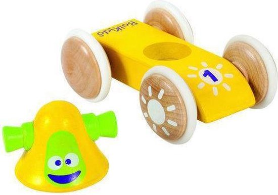 Boikido' houten speelauto 'sunny' van Boikido