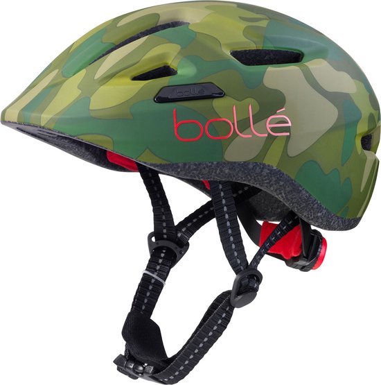 Bollé Fietshelm Stance Junior 47-51 Cm Groen/rood Mt Xs van Bollé