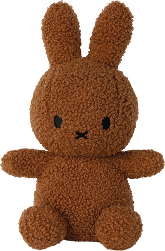 Bon Ton Toys Nijntje - Tiny Teddy 100% recycled Cinnamon - 23cm - 9" van Bon Ton Toys