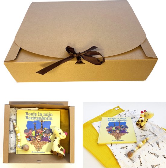 Bonje in mijn Beestenbrein - kadopakket - kraamkado - kraampakket - babykado van Mamado!