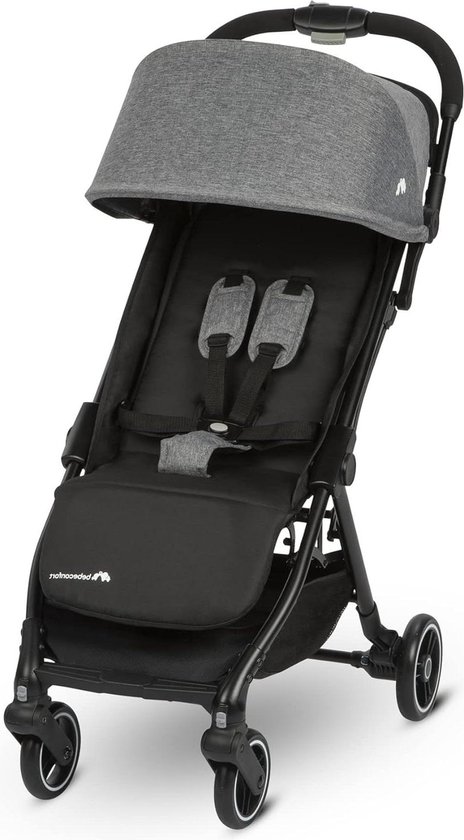 Bonny Kinderwagen Lichtgewicht - Voor Baby´s - Geboorte tot 4 Jaar - 0-22 kg - Zwart Chic Buggy inklapbaar vliegtuig van Bonny.