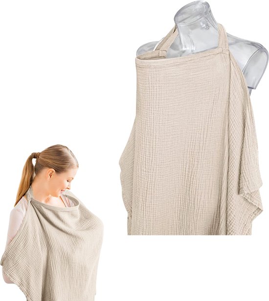 Borstvoedingsdoek - Voedingsdoek - Afschermdoek - Afschermdoek Tijdens Voeden - Hydrofiele Borstvoedingsdoek - LOUZIR van LOUZIR