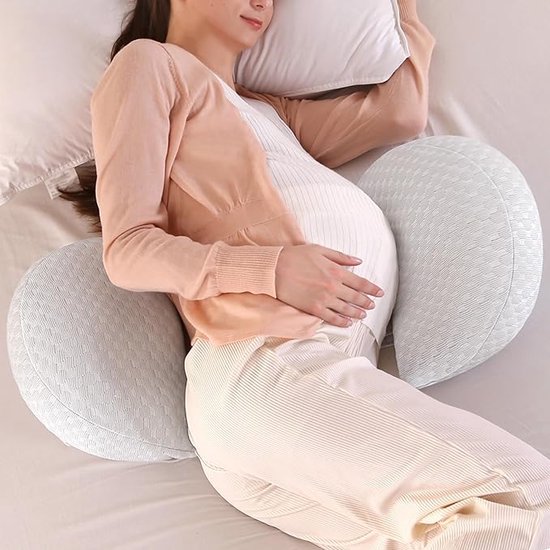 Borstvoedingskussen,zijslaapkussen, Katoen -pregnancy pillow, support pillow 29.5 ''x 13.8 ''x 5.1'' van Pharmedoc
