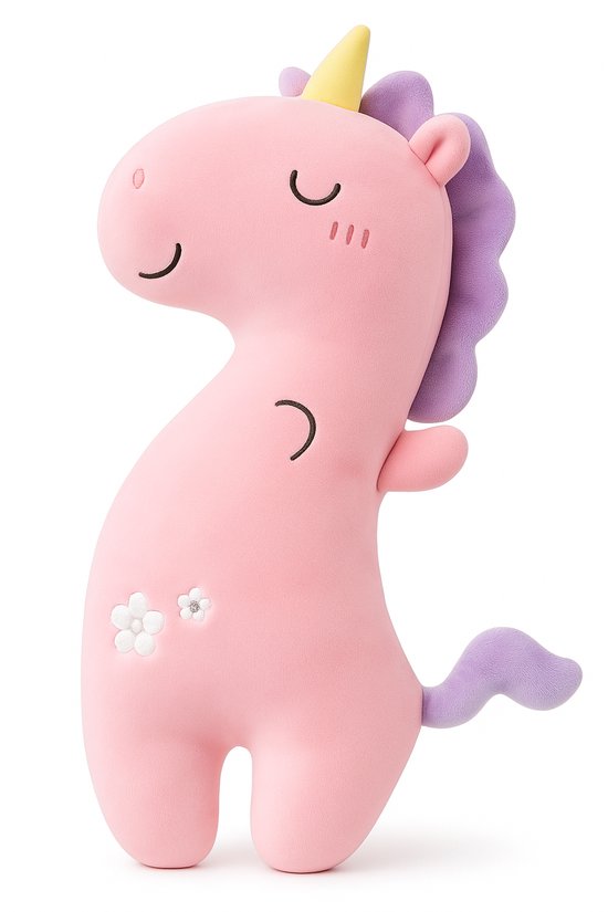 BOTC Gordelhoezen - Luxe Gordelhoes Auto - Gordelkussen voor Kinderen - 48x22cm - Comfortabele Gordelbeschermer - Roze van Merkloos