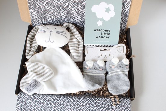 Brievenbus cadeau Hoera een Baby - cadeau baby - cadeau zwangerschap - kraamcadeau van Giftfox