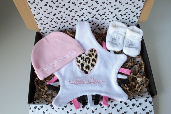 Brievenbus cadeau Prinsesje - cadeau baby meisje - kraam cadeau - cadeau babyshower van Mijncadeautje.nl