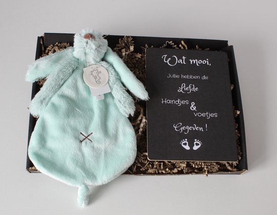 Brievenbus cadeau Rabbit Richie - kraamcadeau - happy horse van Happy Horse