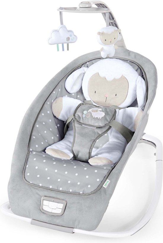 Bright Starts Ingenuity Bouncer - Wipstoel - Rocking seat Cuddle Lamb van Bright Starts