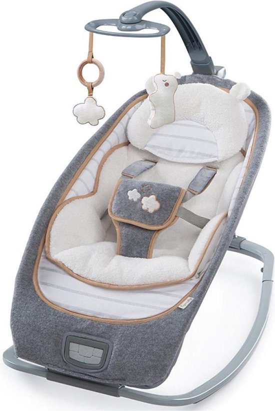 Bright Starts Ingenuity Boutique Rocking Wipstoel - Bella Teddy van Merkloos