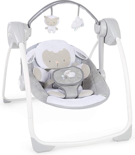 Bright Starts Ingenuity Comfort2Go Portable Swing Cuddle Lamb Babyschommel K12184 van Bright Starts