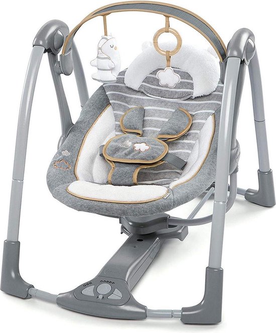 Bright Starts Ingenuity Swing & Go Bella Teddy Portable Babyswing K11023 van INGENUITY