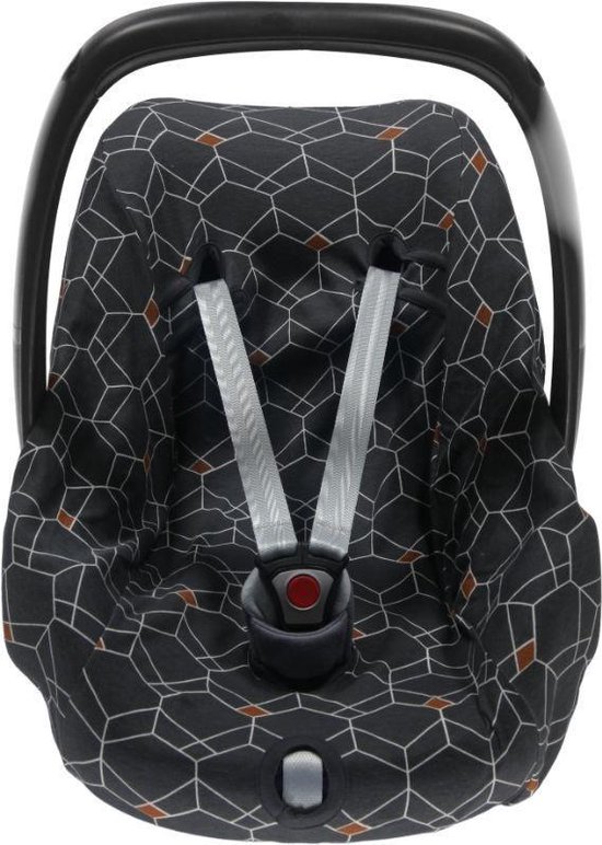 Briljant Baby - Autostoelhoes 0+ Interlock - Deco - Antraciet - Zomerhoes - Groep 0 van Briljant