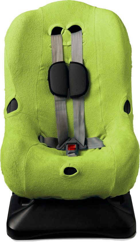 Briljant Baby Autostoelhoes 1+ - Badstof - Lime van Briljant