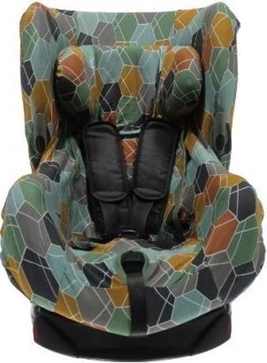 Briljant Baby Autostoelhoes Axiss Interlock - Deco - Groen en Grijs van Briljant