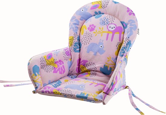 Briljant Baby Stoelverkleiner Jungle Dusk - Pink van Briljant