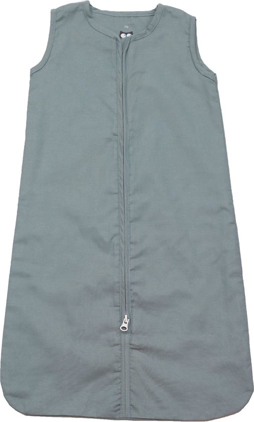 Briljant Baby Zomerslaapzak - Maat 110 - Uni - Stonegreen van Briljant