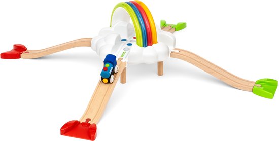 BRIO My First Railway Light Up Rainbow Set - 36002 - Treinbaan van BRIO