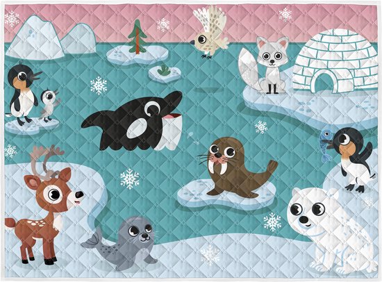 Brisby Zware Kwaliteit Speelkleed, Speelmat Anti slip en Wasbaar 150 x 200 cm. – Pooldieren van Brisby