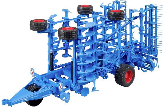 bruder Lemken Ruitenegge-rubber Koralin 9 Kant-en-klaar model Landbouwvoertuig (model) van Bruder