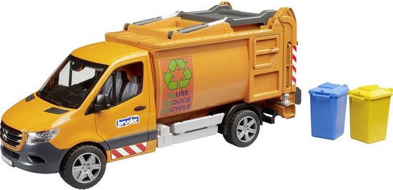 bruder Mercedes Benz Sprinter gemeentelijke afvalverwijdering Kant-en-klaar model Bedrijfswagen(model) van BRUDER
