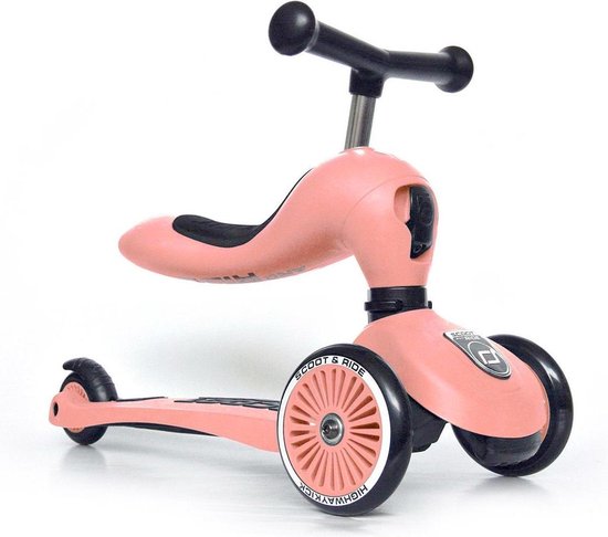 b'Scoot and Ride Highwaykick 1 Step - Loopfiets Peach' van Scoot and Ride